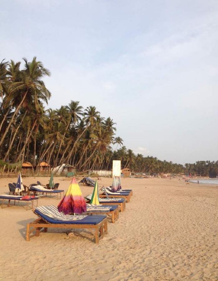 Over The Moon Beach Resorts Palolem Bagian luar foto